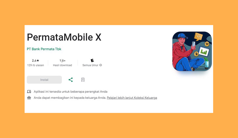 11. Install Ulang Aplikasi Permata Mobile X