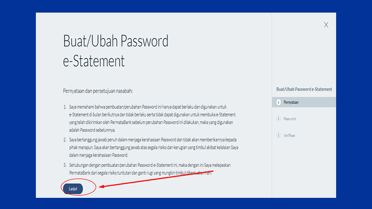 9. Konfirmasi Buat Ubah Password